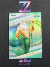 2025 Topps Chrome Disney Aqua 048/199 King Triton #61