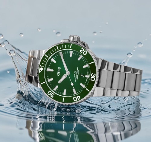 Montre homme neuve - oris, aquis