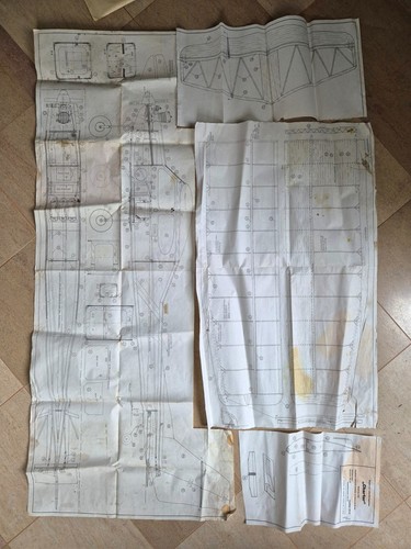 Vintage plan avion rc - vintage:,
