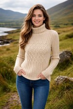 Fisherman Aran Sweater M 95%