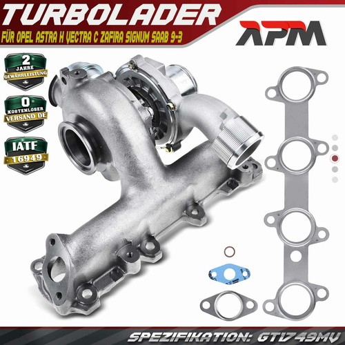 Turbo pour opel astra - h, vectra