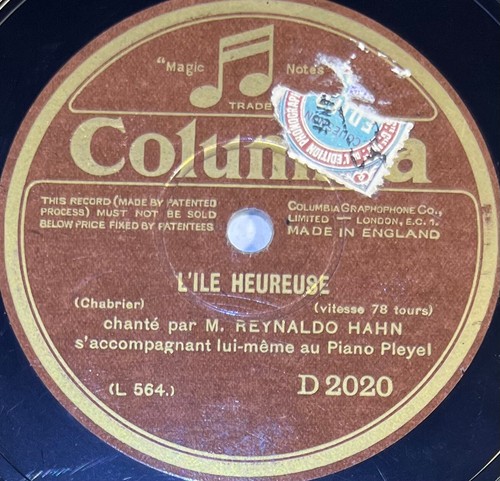 Reynaldo hahn aimons nous - reynaldo,