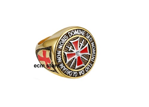 Bague templier chevalier - bague,