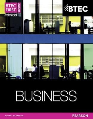 Btec first business award - first,