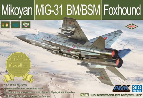 Mikoyan mig bsm foxhound - mikoyan, mig-31