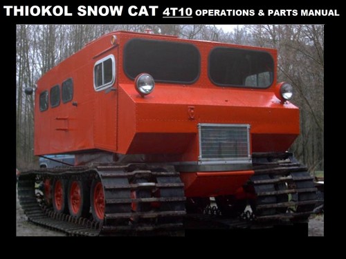 Thiokol snowcat t4t10 - snowcat,