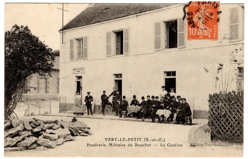 Cpa vert petit - cpa, vert-le-petit