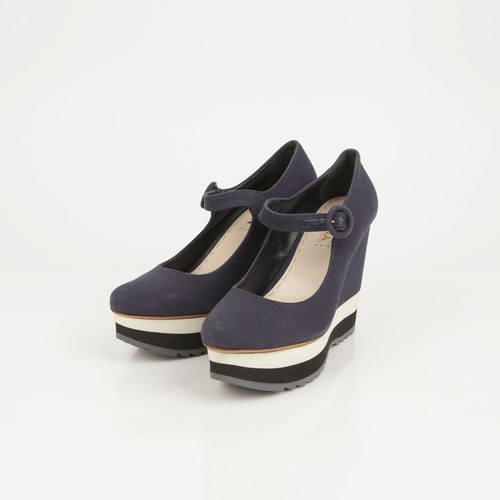 Prada chaussures plateforme - chaussures, à