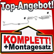 Pot d'échappement pour FORD FIESTA MK3 1.1 50CH 1.3 60CH 1991-1997 échappement