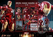 Hot Toys Iron Man Mark 3 Ver. Figurine 2.0 Movie Masterpiece échelle 1/6...