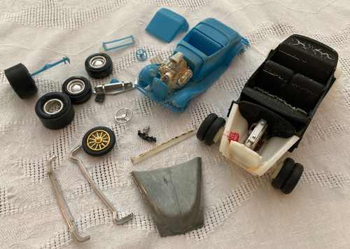 Vintage plastic model - model, car
