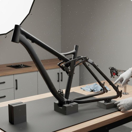 Cadre vtt aluminium de - de, en