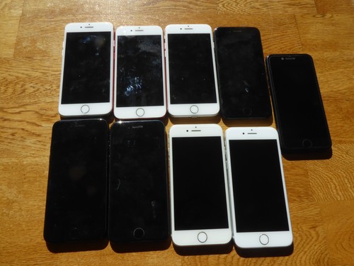 Lot telephones apple - 9, iphone
