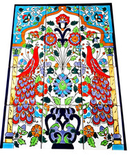 Carreaux peints à la main