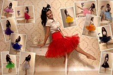 Womans Vintage Petticoat Retro Underskirt 50s Swing Fancy Net Skirt One Size