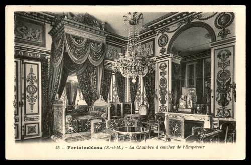Postcard chambre coucher - postcard, la