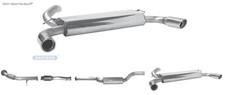 Bastuck Duplex Intégral Incl. Cat. Et tuyau avant Ford Focus 2 St Chaque 90mm
