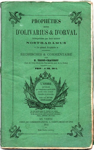 Prophéties olivarius - prophéties, d'olivarius