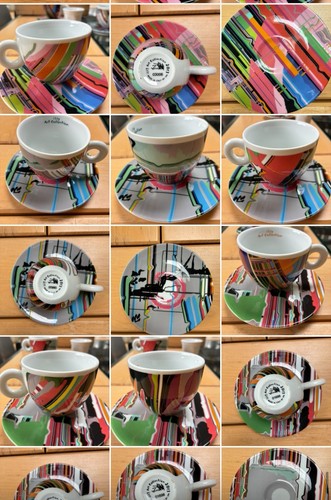 Tasses illy art - collection, liu