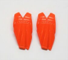 2 X Poncho Orange Playmobil Pour avec Cape, Méxicain Sombrero Apache Outlaw
