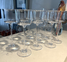 Villeroy & Boch 8 1/2” Long Stemmed Wine Water Glasses Set 10 RARE !