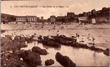 *56240 cpa 76 Les Petites dalles - les Hôtels de la Plage