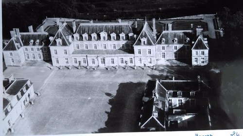 Ancienne photo aérienne - photo, de