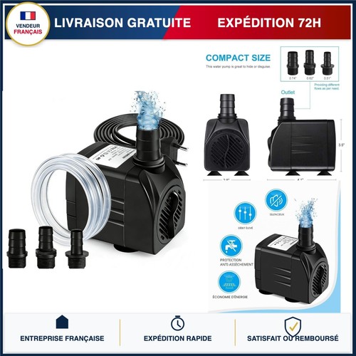Pompe eau submersible 25w - submersible,