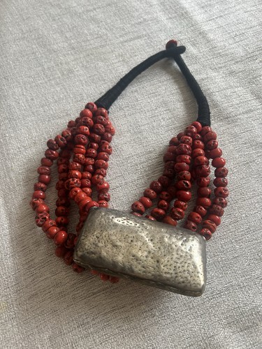 Collier ethnique tibétain - collier,