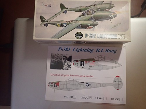 Maquette airfix 72 p38 - airfix,