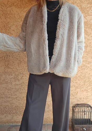 Manteau veste fausse - manteau,