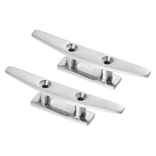 2pcs inox acier mât taquet - 4",