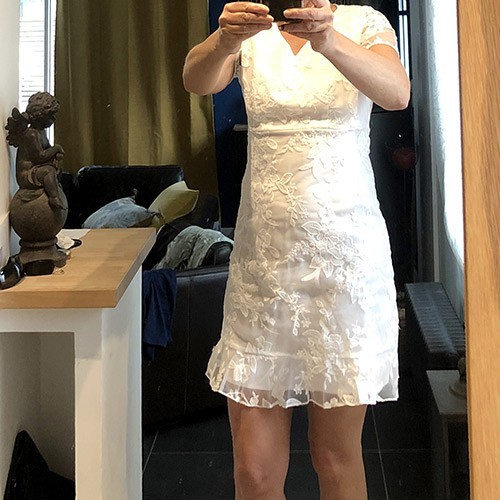 Soirée blanche robe - *,