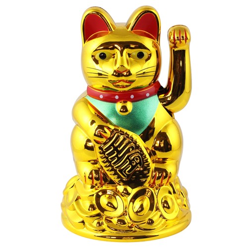 Chat chanceux signe - , porte
