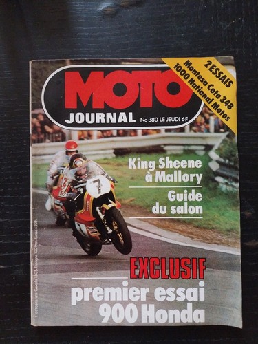 Moto journal 380 kawasaki - moto, z