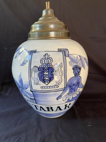 Antique grand dutch delft - antique,