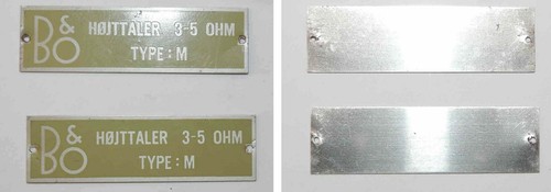 Plaques en métal - 2,