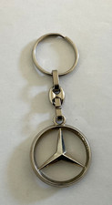Mercedes Benz Car Keychain - Star Logo Metal - Garage - Vintage - Keychain