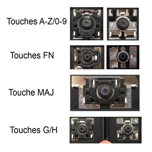 Touche clavier pour lenovo - pour,