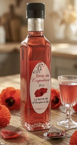 Sirop coquelicot artisanal - de,