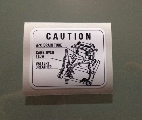 Cbx 1000 caution batterie - caution,