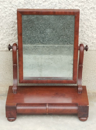 Ancien miroir psyché - , ème