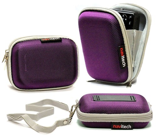 Navitech purple camera - navitech, case