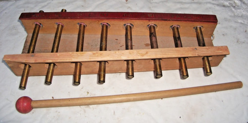 Xylophone ancien bois et - xylophone, en