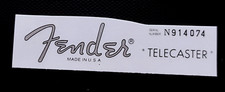 rupture de stock                                          FENDER TELECASTER 90'S