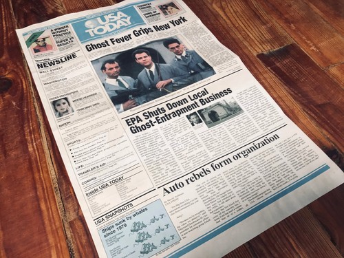 Usa today ghostbusters - usa,