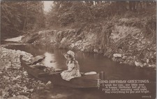 RPPC Birthday Greetings Little