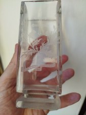 vase cristal de Baccarat japonisant 1900 symboles Lorrains