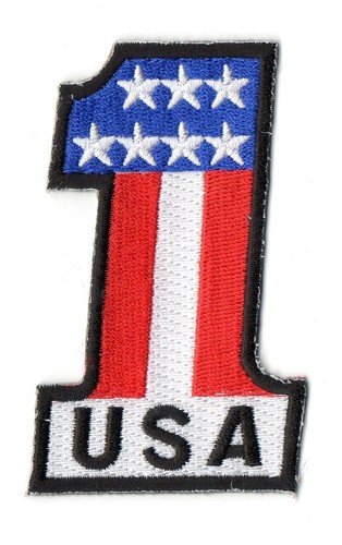 Patch usa numero un - usa, 1