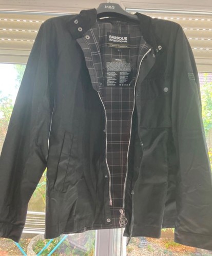 Barbour lexton wax jacket - wax, size